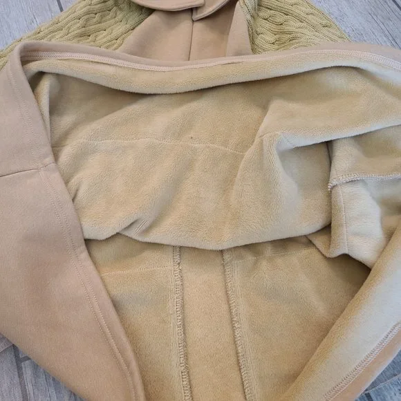 Trish Scully child boutique long sleeve heavy collared dress brown size 12 - Picture 11 of 11